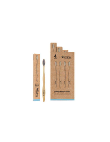 Cepillo Dental Bambu Adulto Azul Farline